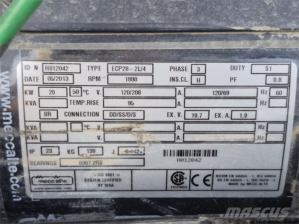 Allmand ELT20 Muud osad