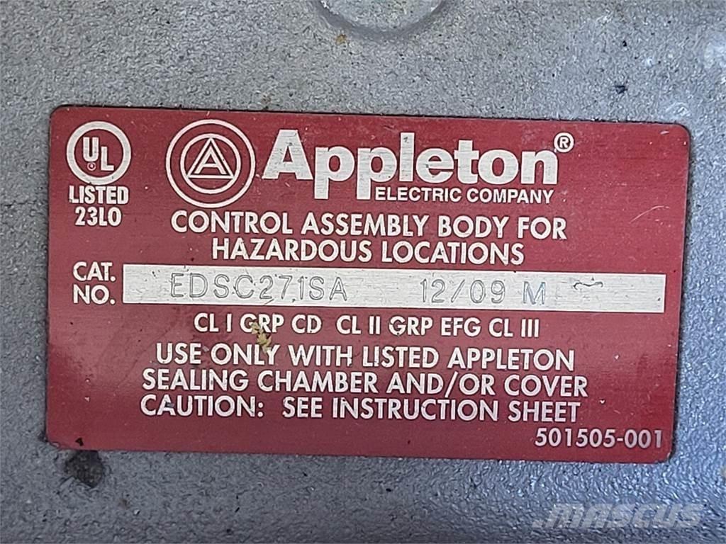  APPLETON EDSC271SA Muu