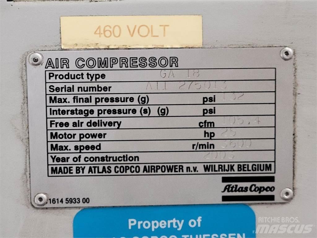 Atlas Copco GA18 Kompressorid