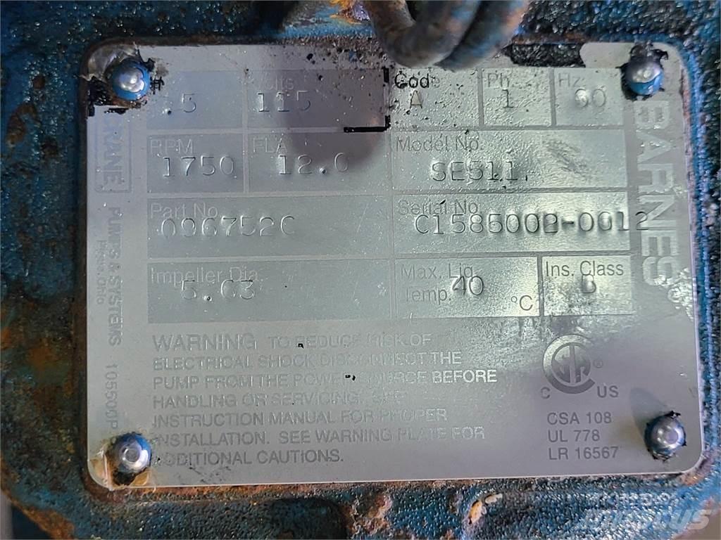  BARNES SE511 Veepumbad