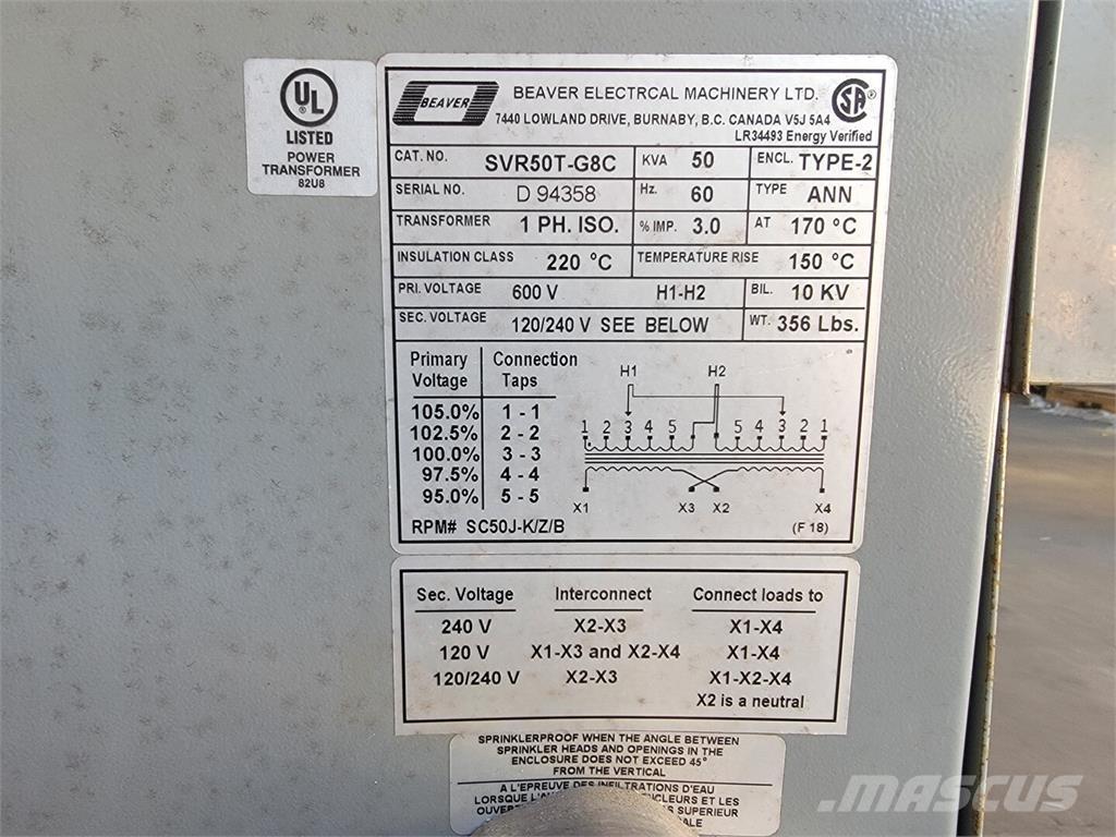  BEAVER SVR50T-G8C Muu