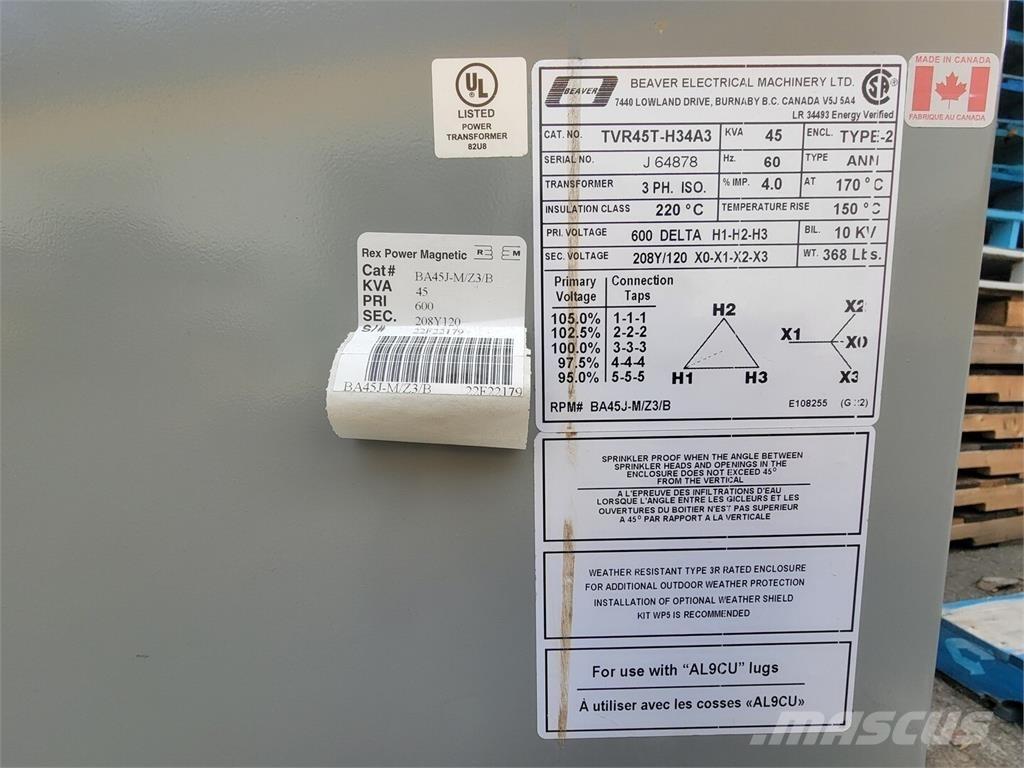  BEAVER TVR45T-H34A3 Muu