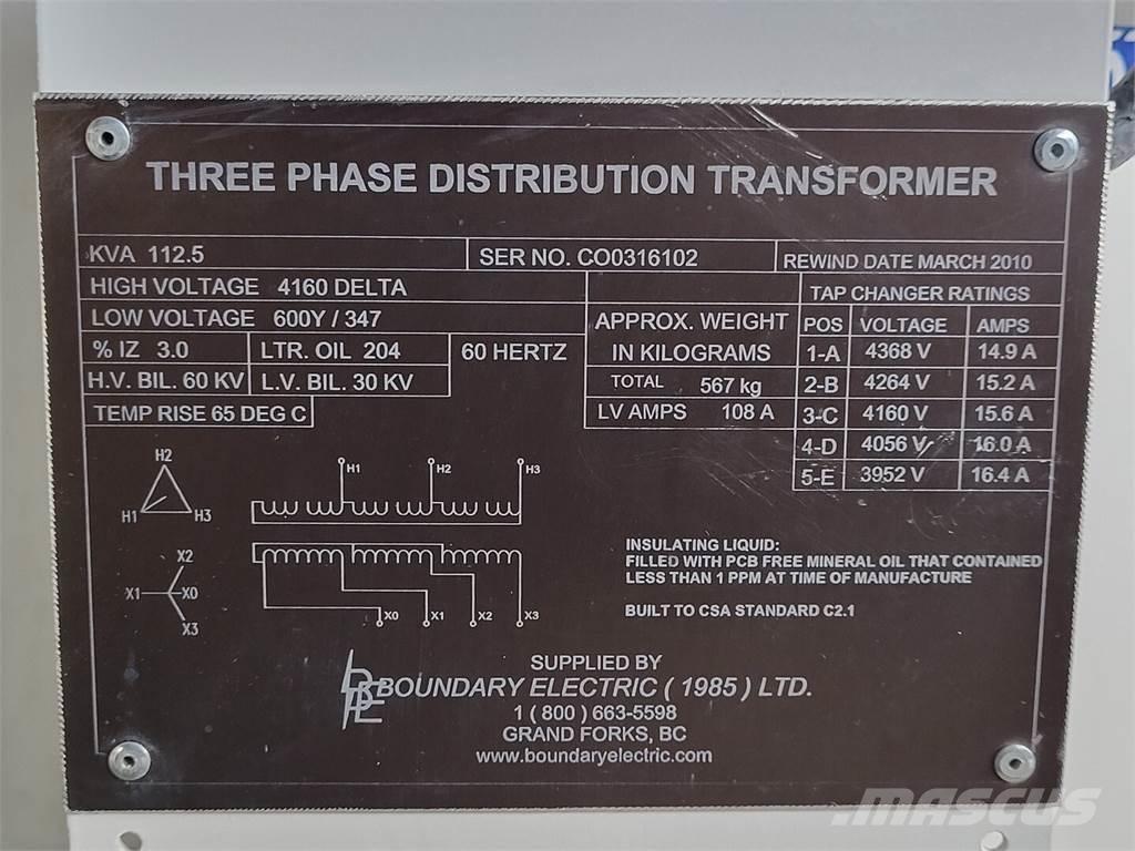  BOUNDARY ELECTRIC Muu