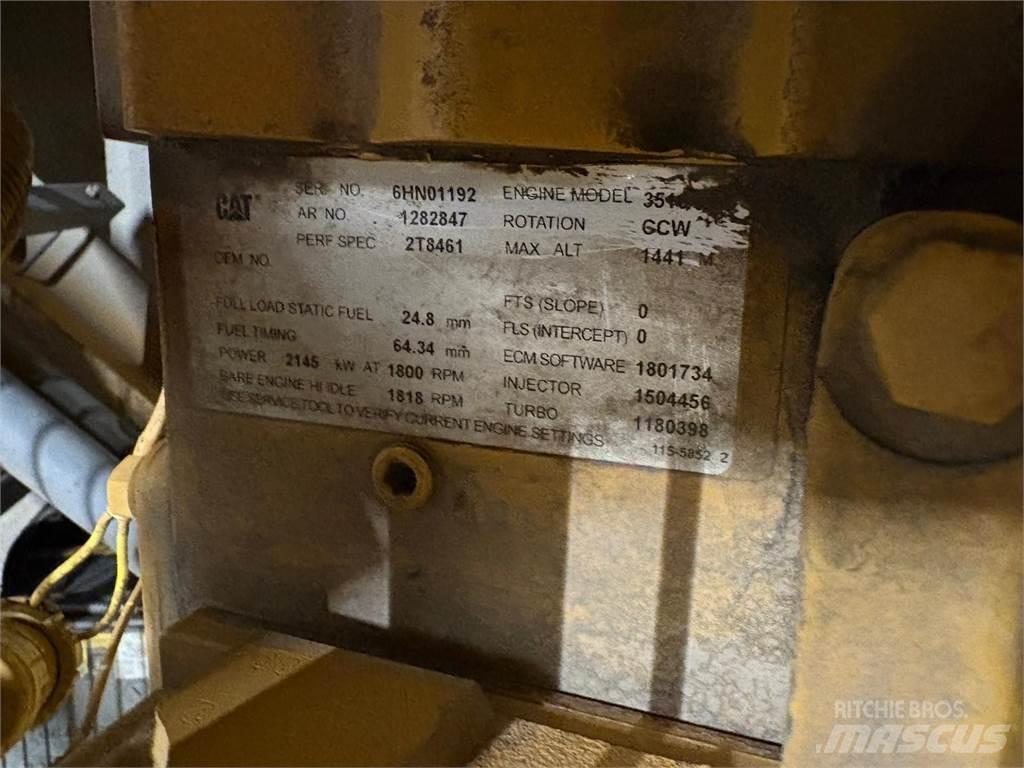 CAT 3516B Diiselgeneraatorid