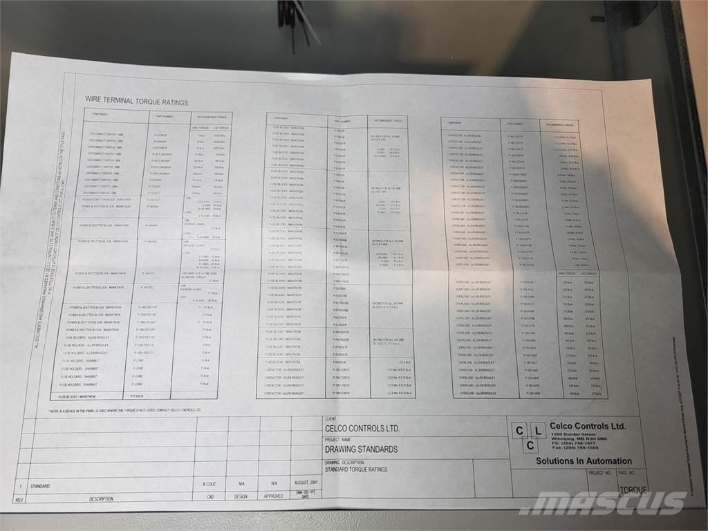  CELCO CONTROLS LTD Muu