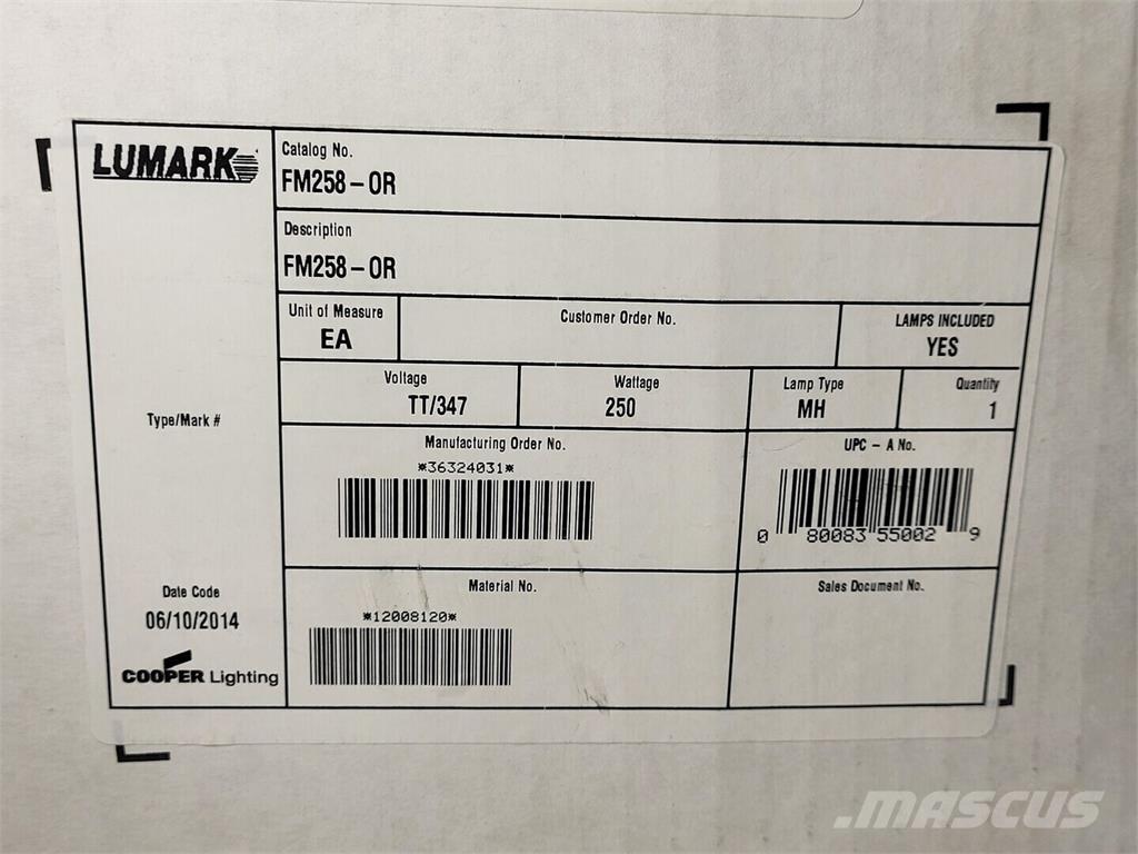  COOPER FM258 Muud osad