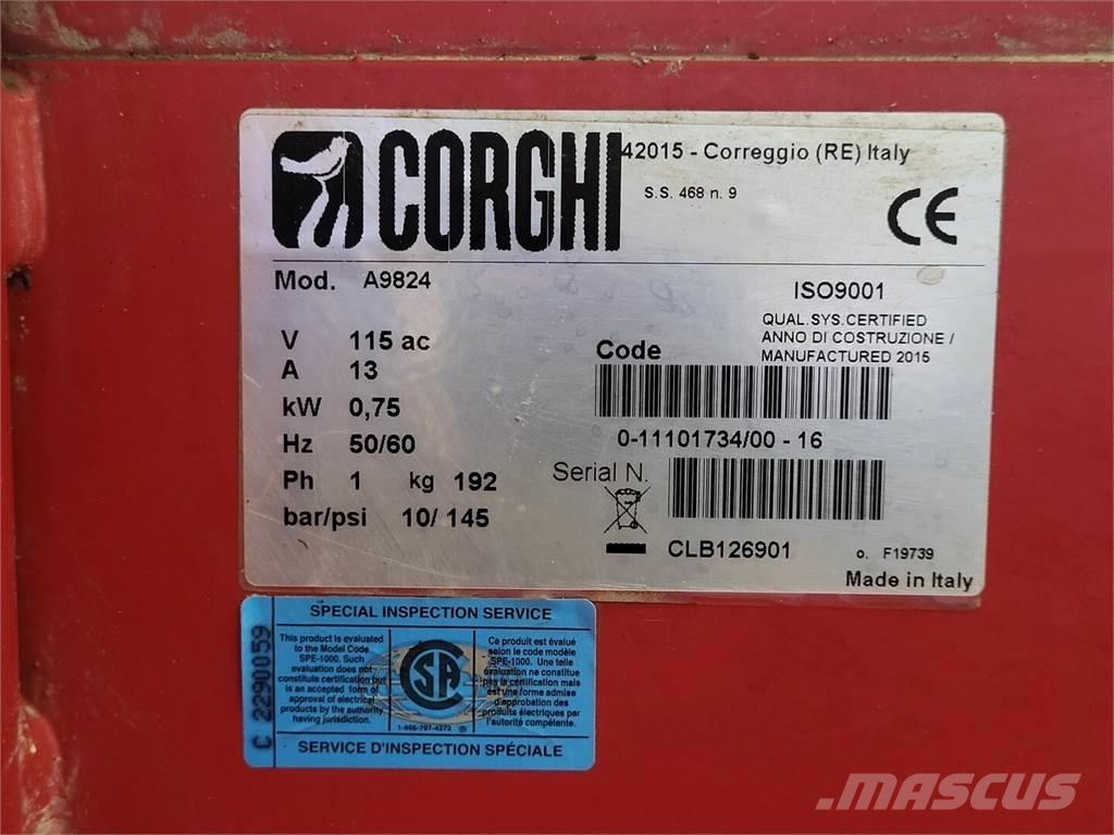 Corghi A9824 Rehvid, rattad ja veljed