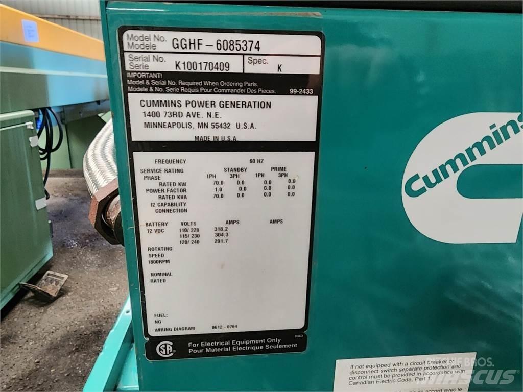 Cummins GGHF-6085374 Diiselgeneraatorid