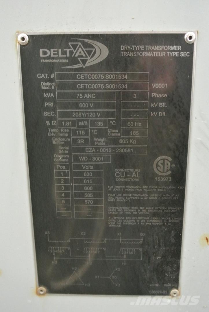 Delta CETC0075S001534 Muu