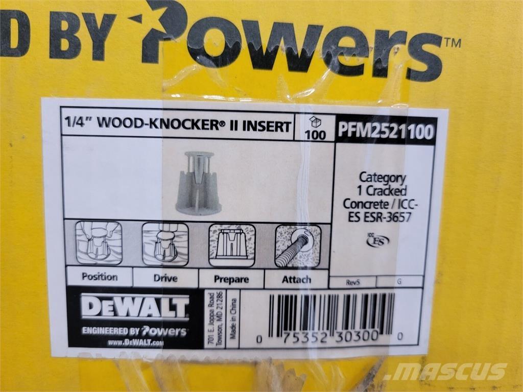 DeWalt PFM2521100 Muu