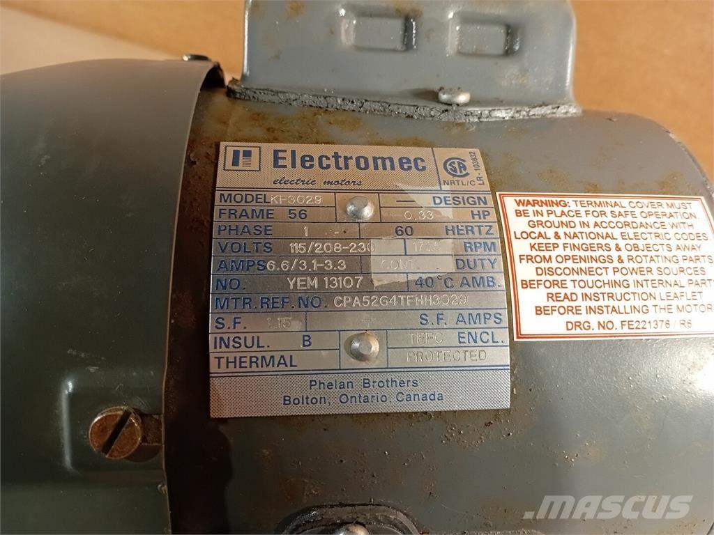  ELECTROMEC KF3029 Tööstusmootorid