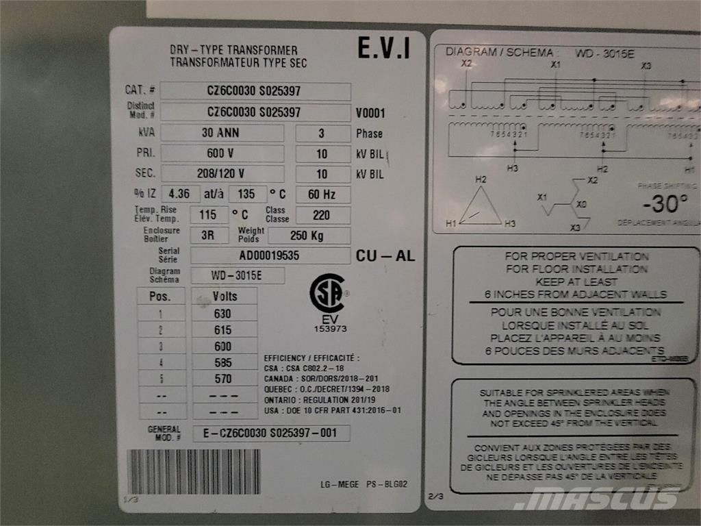 Evi CZ6C0030 S025397 Muu