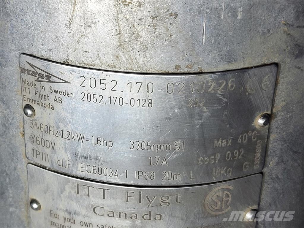 Flygt 2052.170-0128 Veepumbad