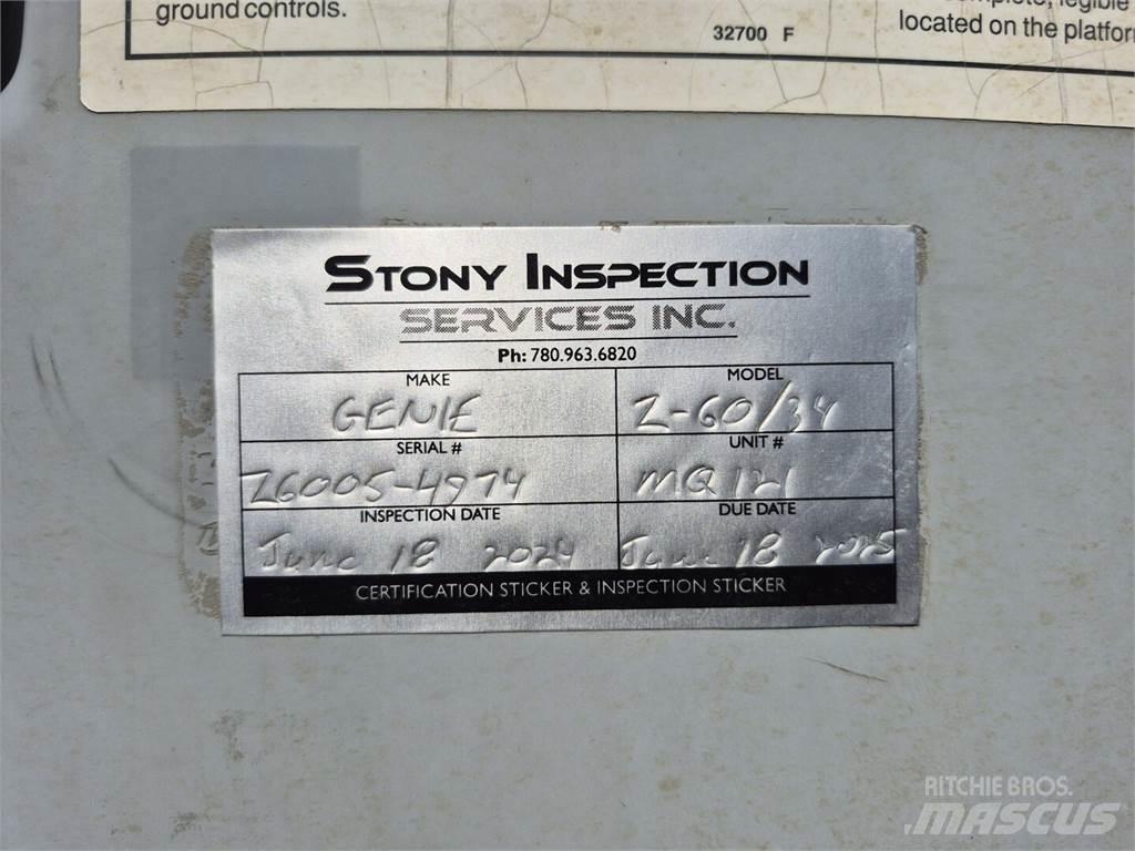 Genie Z-60/34 Iseliikuvad poomtõstukid