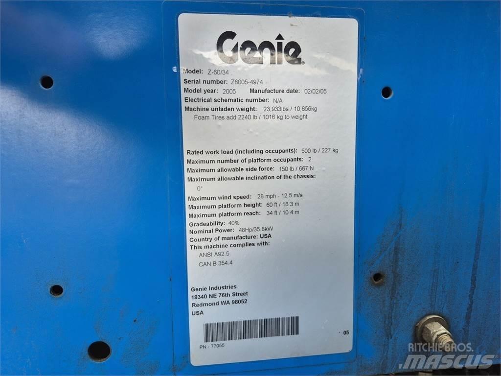 Genie Z-60/34 Iseliikuvad poomtõstukid