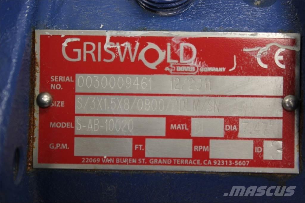  GRISWOLD S-AB-10020 Veepumbad