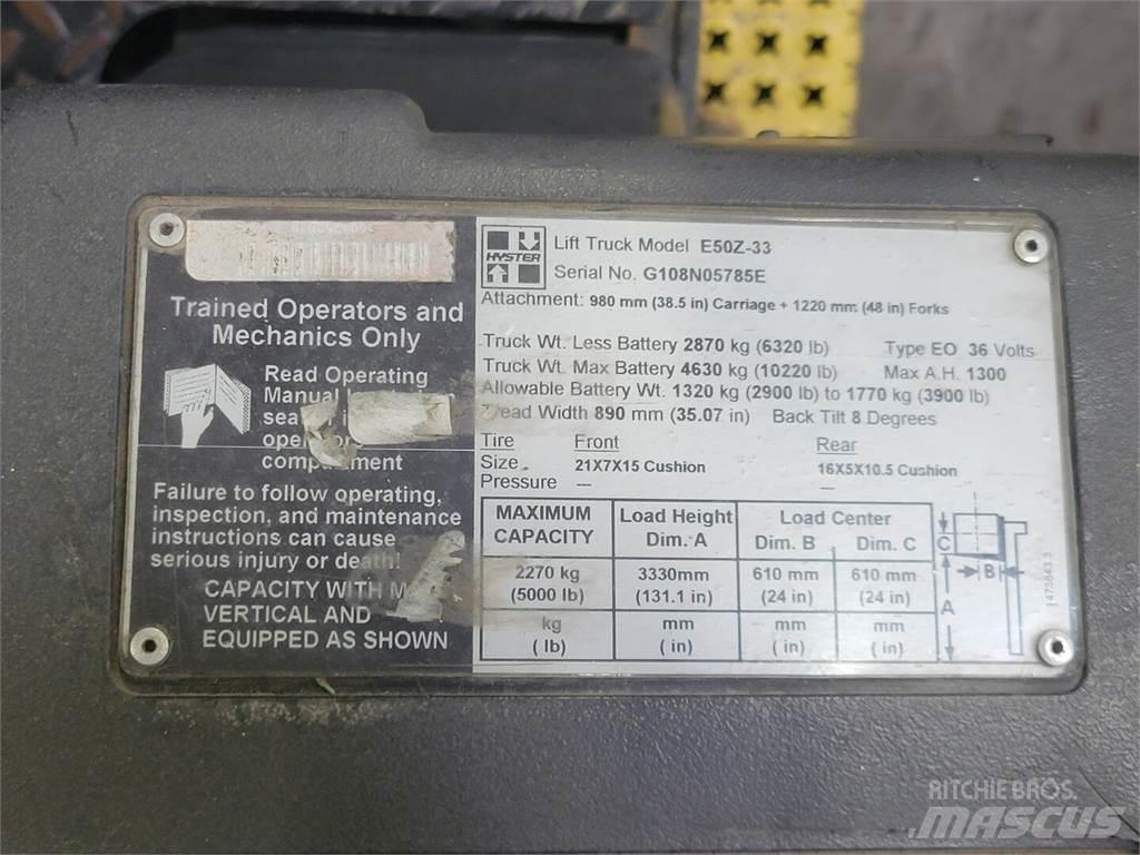 Hyster E50Z-33 Muu