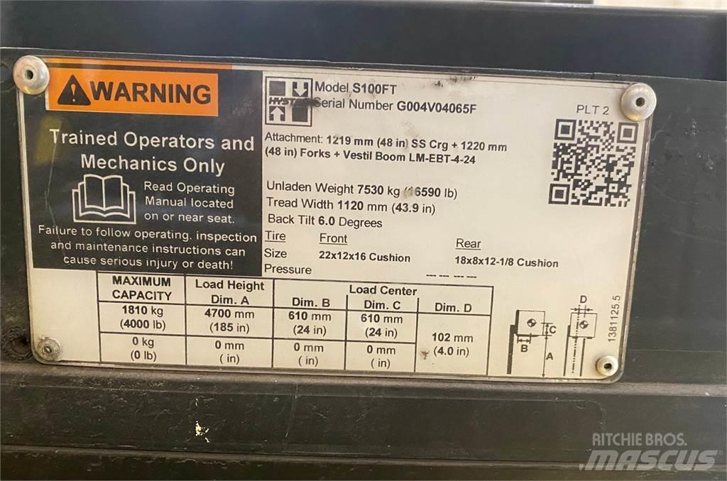 Hyster S100FT Muu