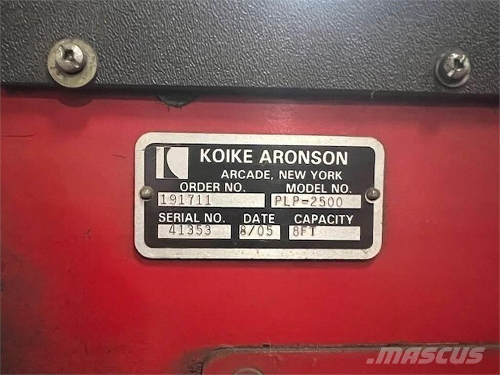  KOIKE PLP-2500 Muu