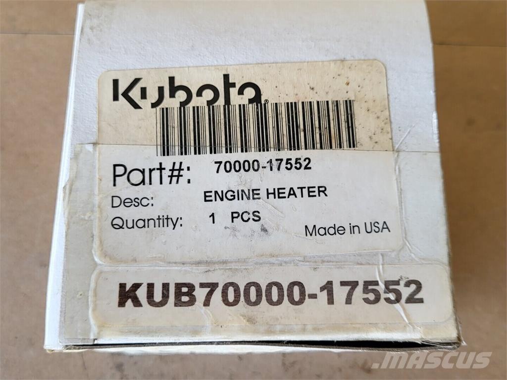 Kubota 70000-17552 Mootorid