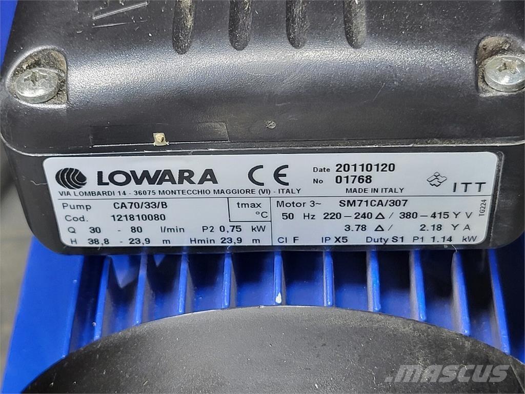  LOWARA CA70/33/B Veepumbad