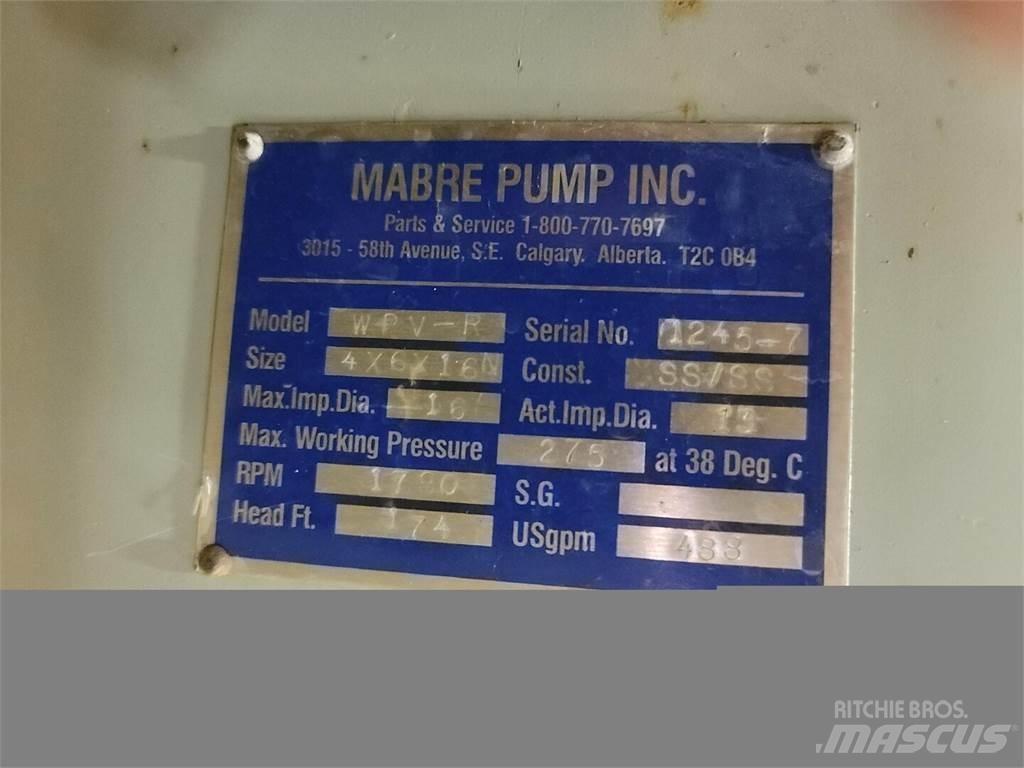  MABRE PUMP WPV-R Veepumbad