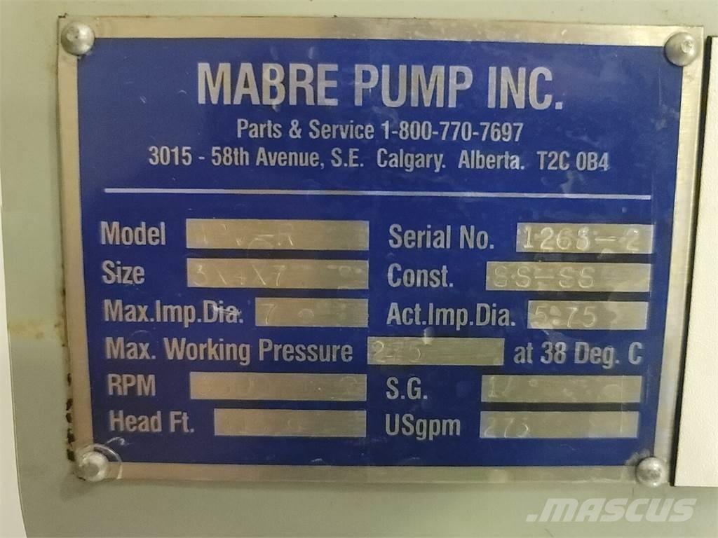  MABRE PUMP WPV-R Veepumbad