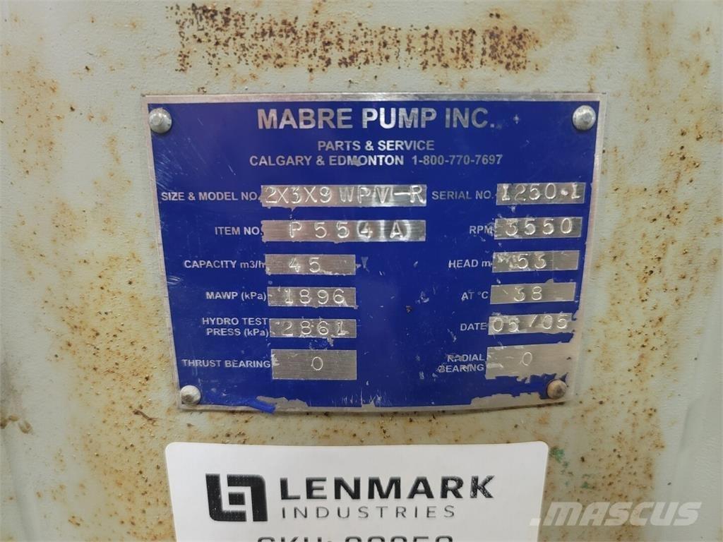  MABRE PUMP WPV-R Veepumbad
