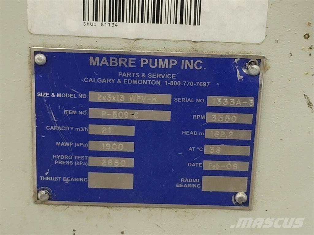  MABRE PUMP WPV-R Veepumbad