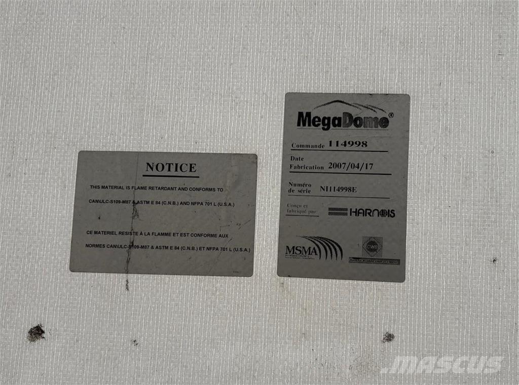  MEGADOME Teraskonstruktsiooniga ehitised