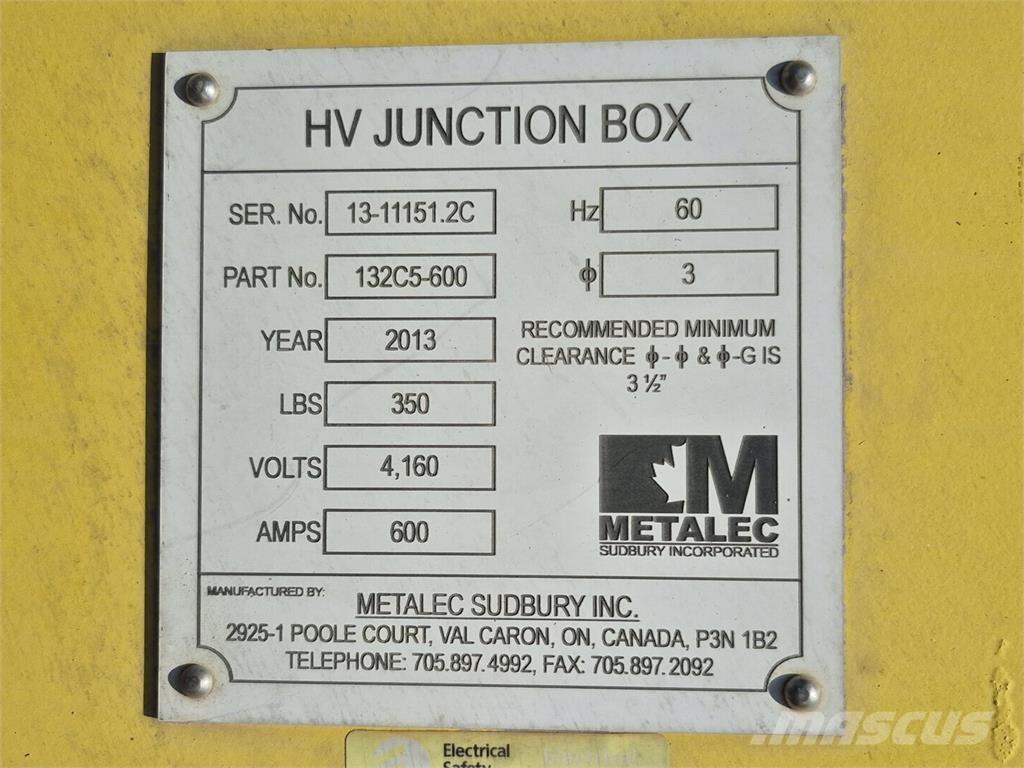  METALEC 132C5-600 Muu