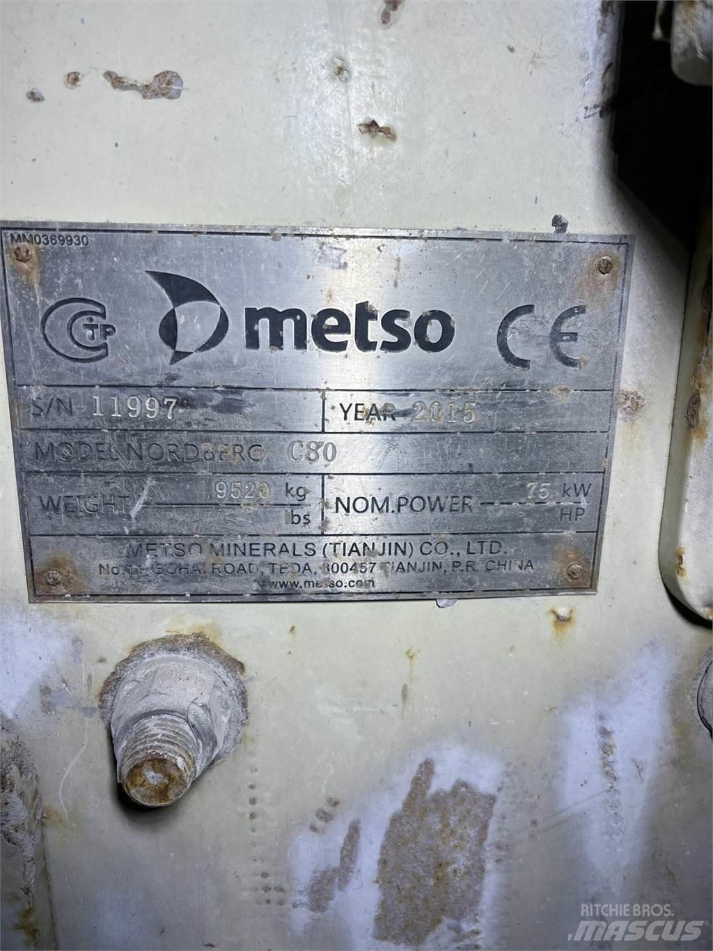 Metso C80 Purustid