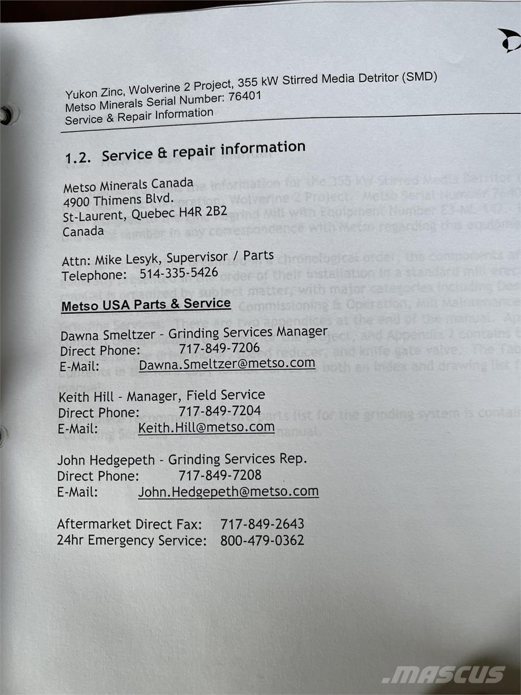 Metso SMD 355 Purustid
