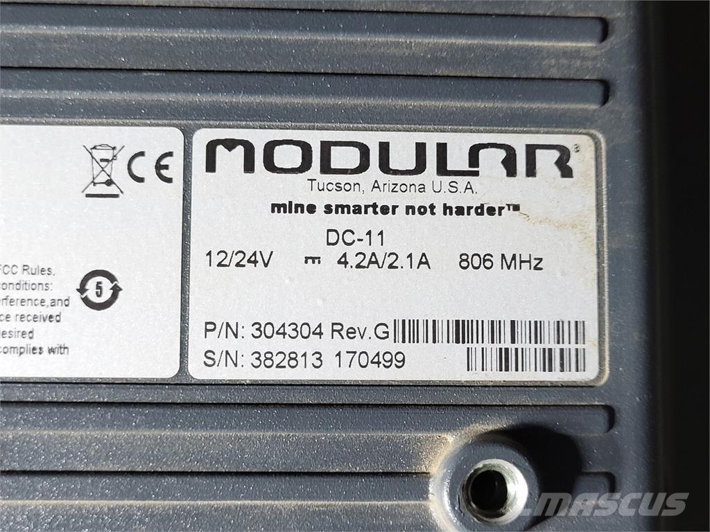  MODULAR MINING DC-11 Muud allmaaseadmed