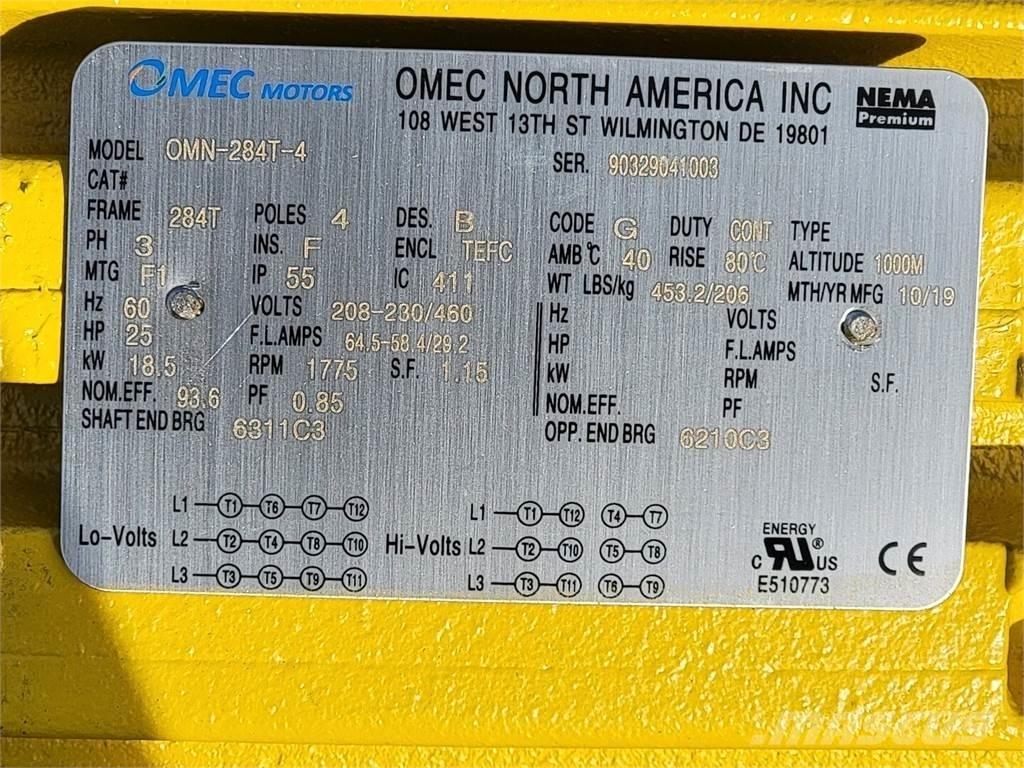  OMEC OMN-284T-4 Tööstusmootorid