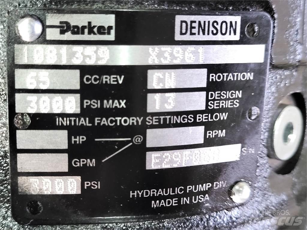 Parker 10B1359 X3961 Veepumbad