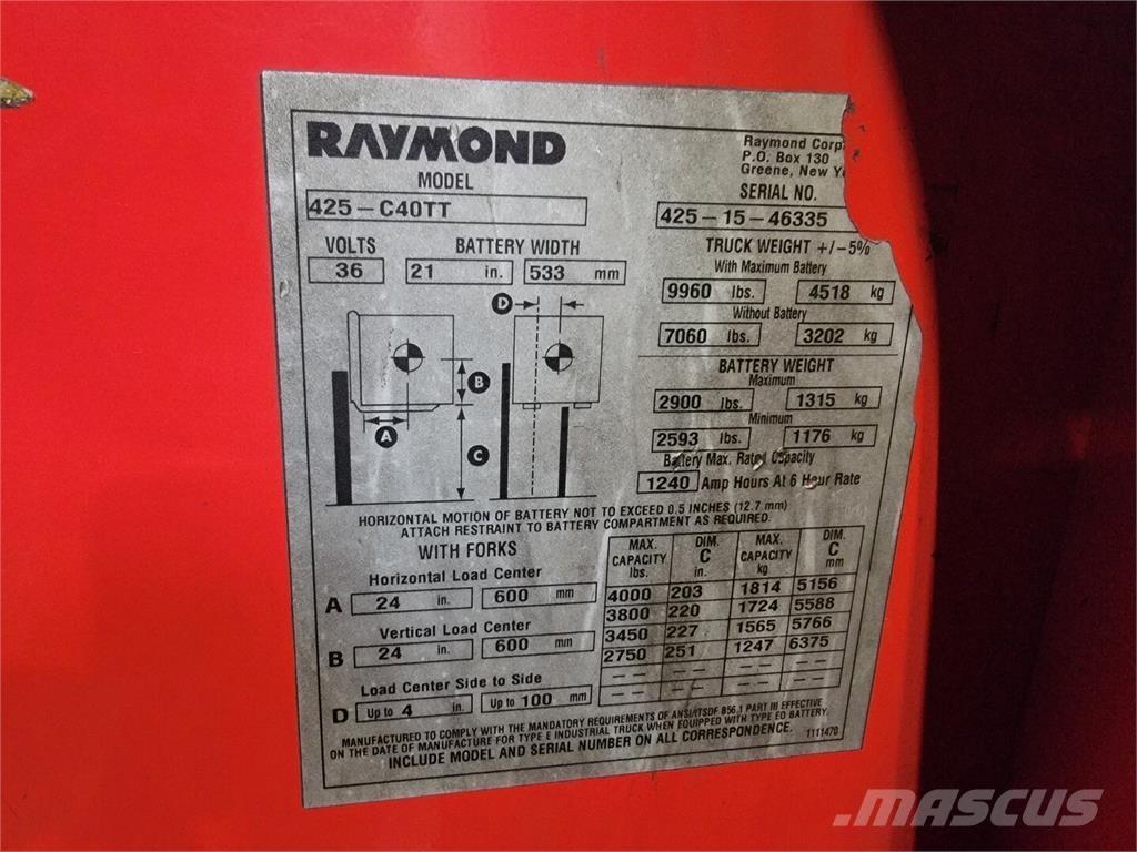 Raymond 425-C40TT Muu