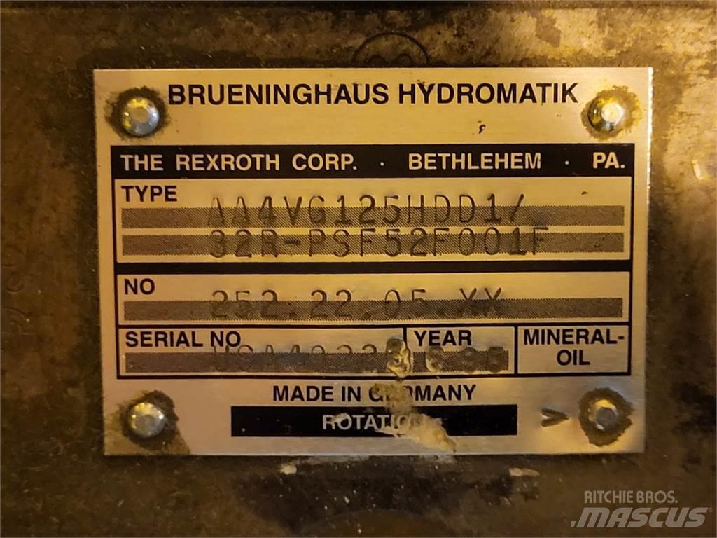 Rexroth A4VG125HDD1 Veepumbad