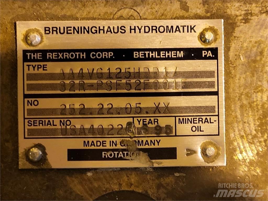Rexroth A4VG125HDD1 Veepumbad