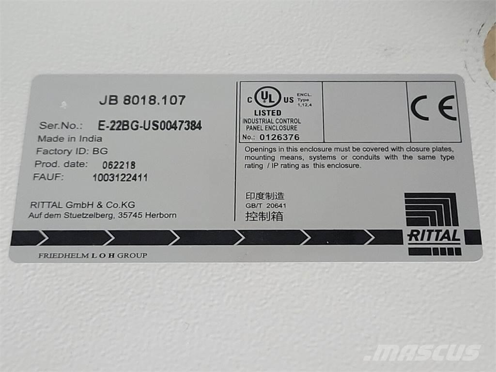  RITTAL JB8018.107 Muu