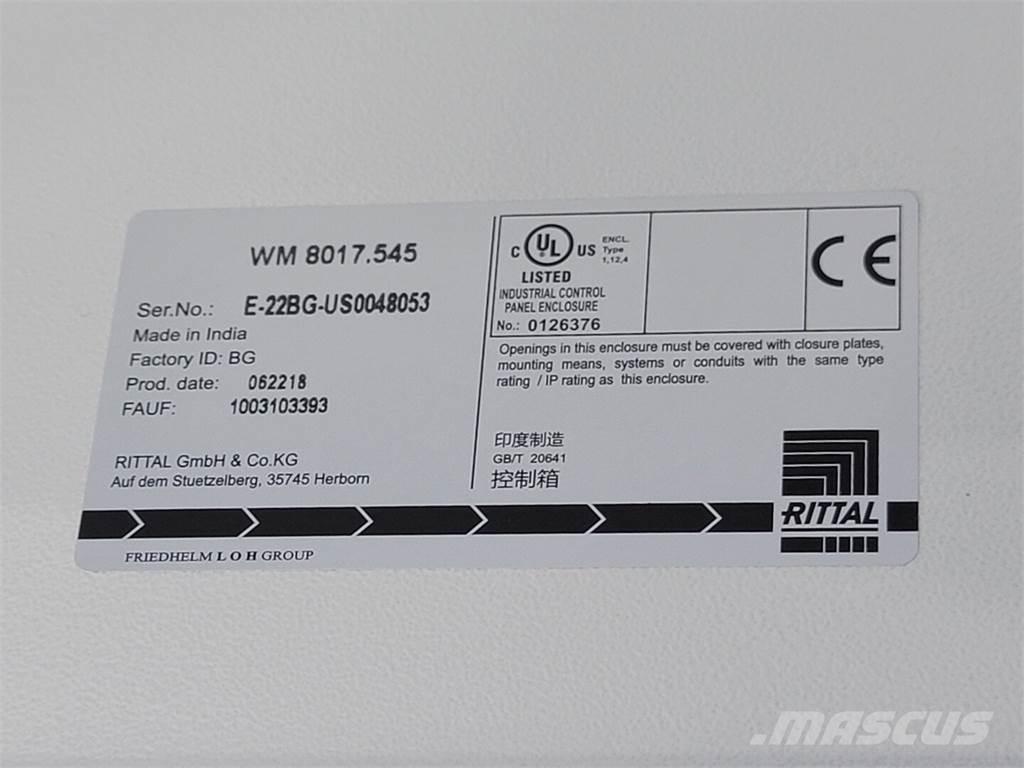  RITTAL WM 8017.545 Muu