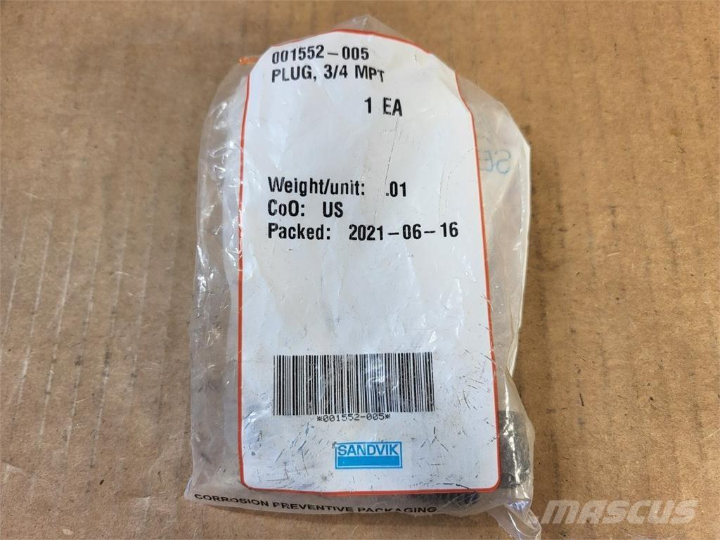 Sandvik 001552-005 Muud osad