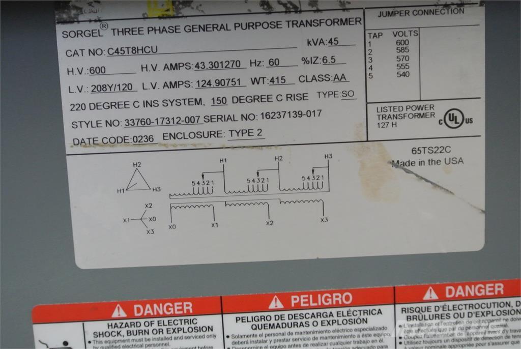  SQUARE D C45T8HCU Muu