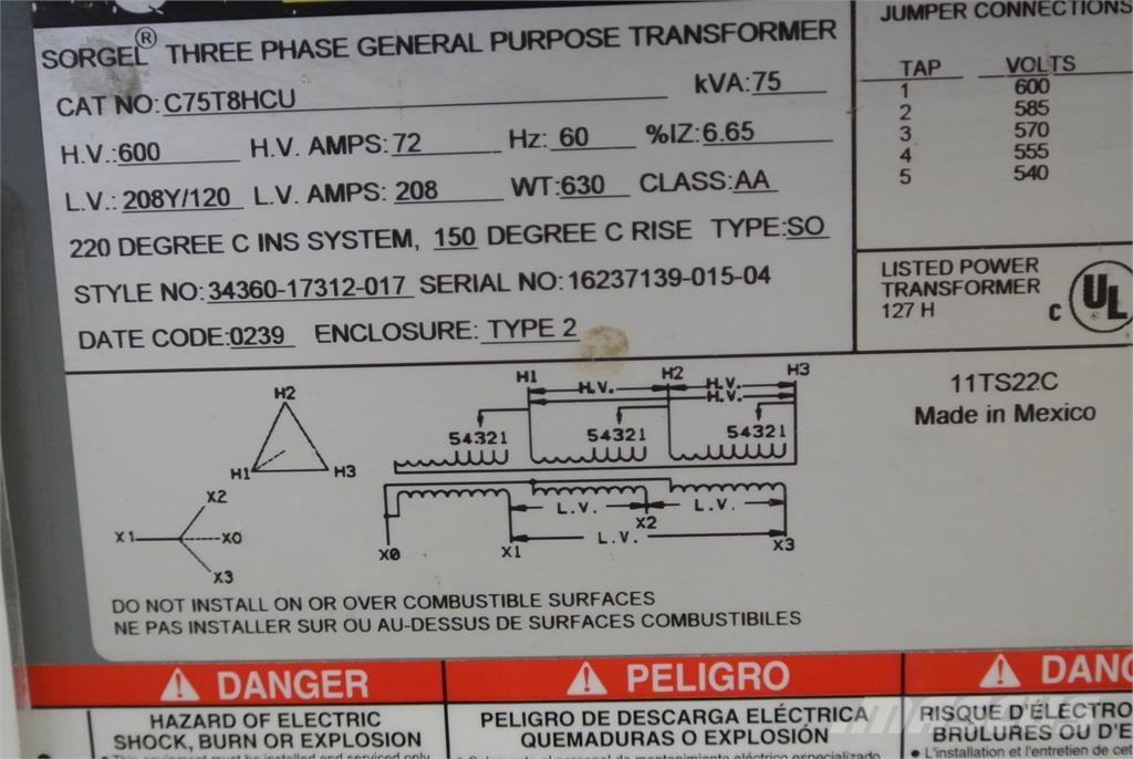  SQUARE D C75T8HCU Muu