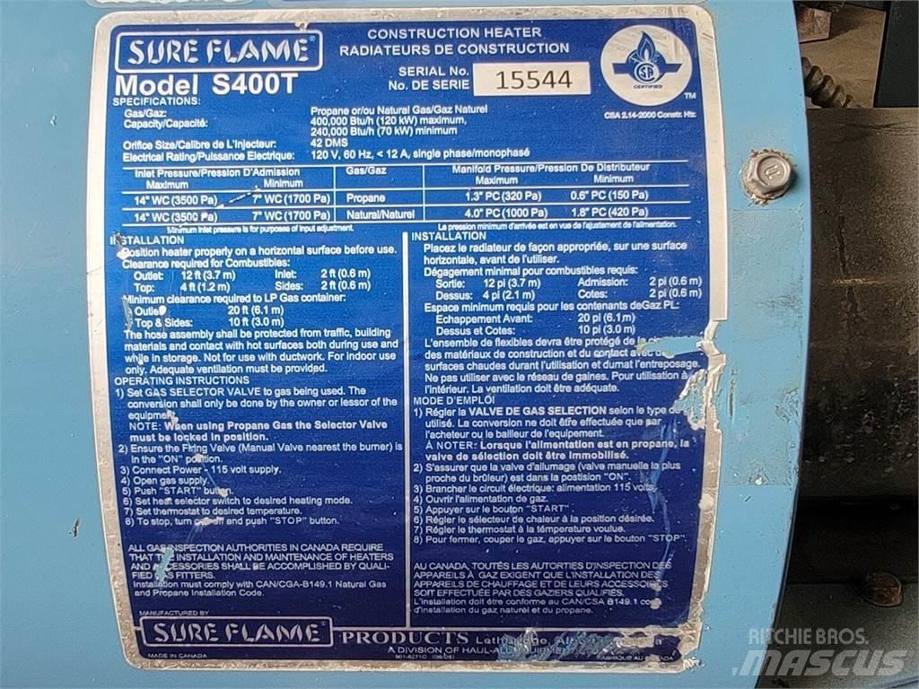  SURE FLAME S400T Kütte- ja sulatusseadmed