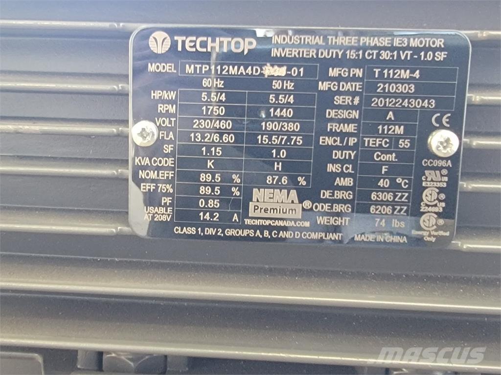  TECHTOP MTP112MA4D Tööstusmootorid