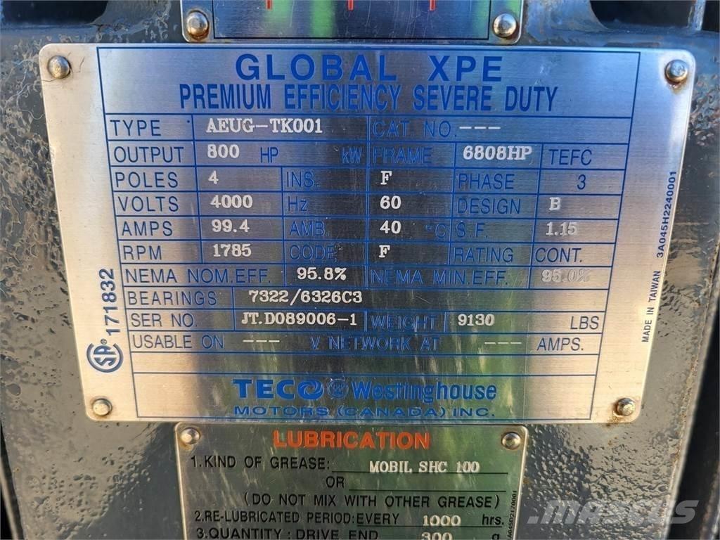  TECO AEUG-TK001 Tööstusmootorid