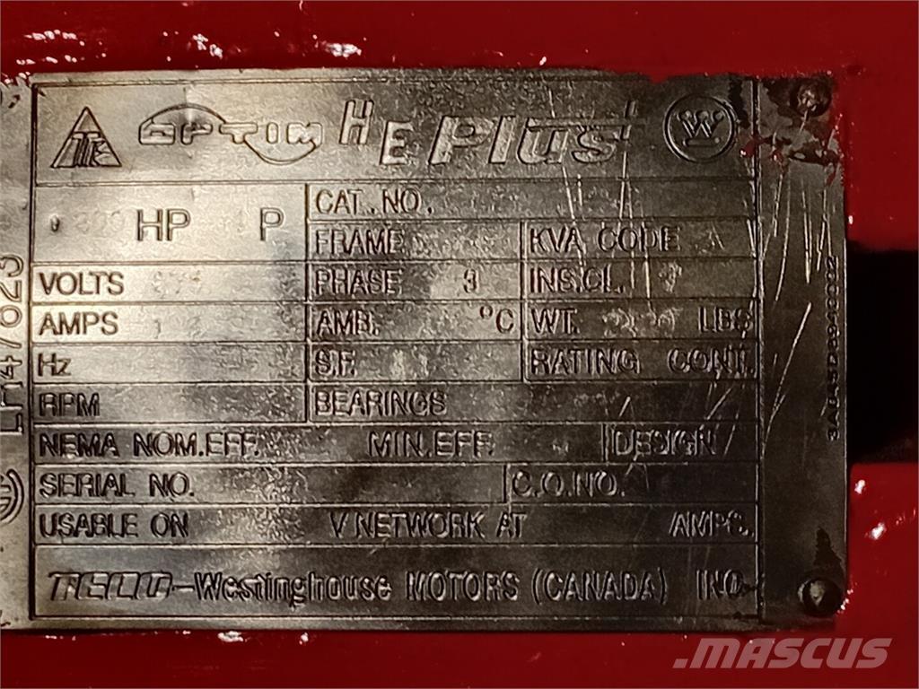  TECO-WESTINGHOUSE Tööstusmootorid