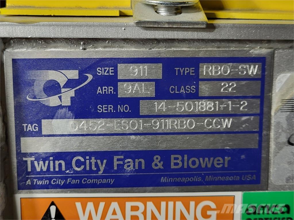  TWIN CITY FAN RBO-SW Muud osad