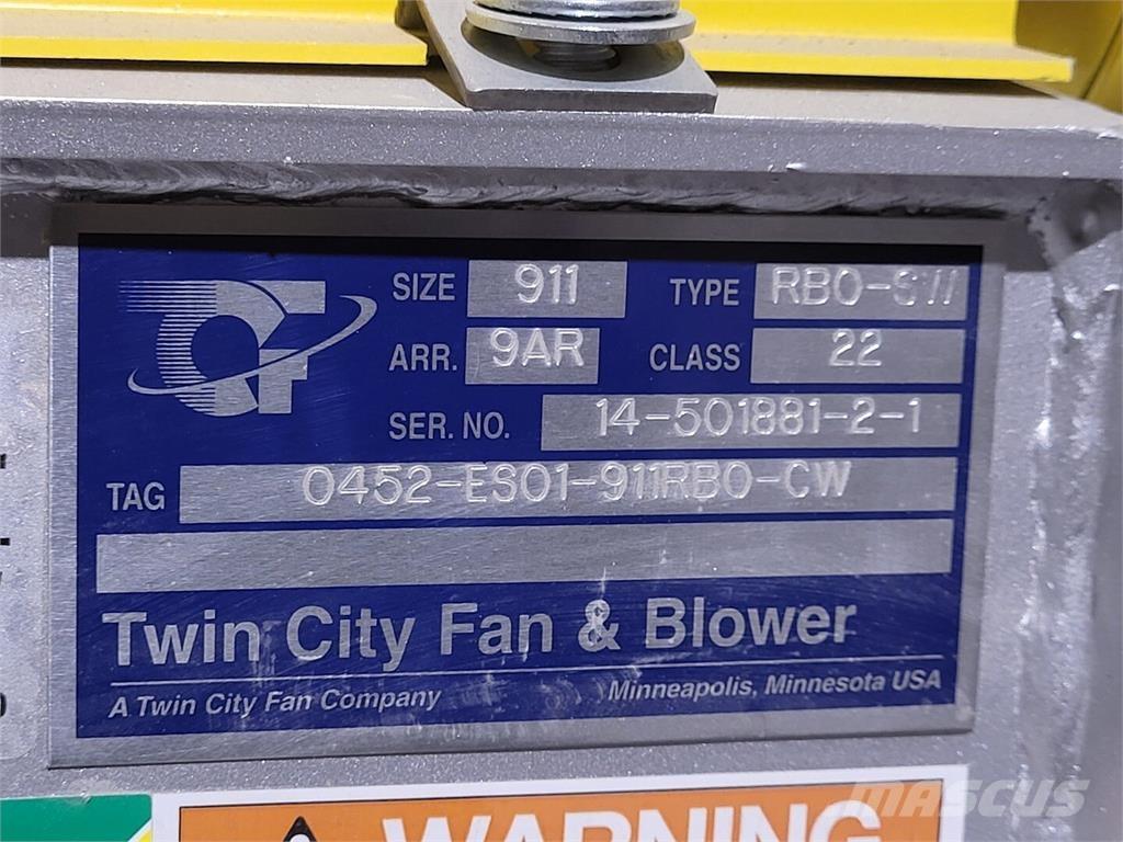  TWIN CITY FAN RBO-SW Muud osad